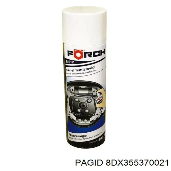 8DX 355 370-021 HELLA-PAGID limpiador para el sistema de frenos