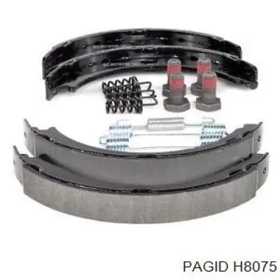 Juego de zapatas de frenos, freno de estacionamiento Mercedes E C124