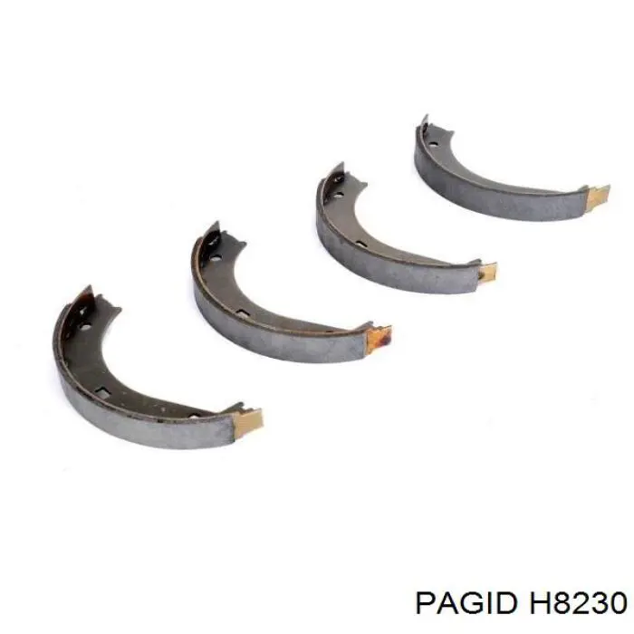 Juego de zapatas de frenos, freno de estacionamiento BMW 5 E28