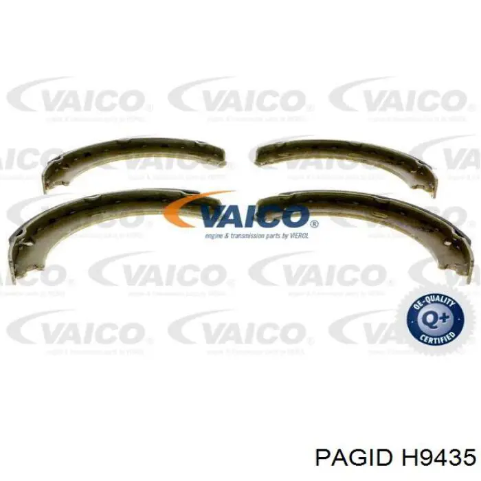 Juego de zapatas de frenos, freno de estacionamiento Mercedes E C124