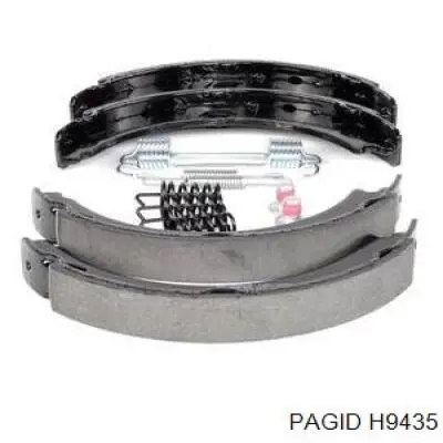 Juego de zapatas de frenos, freno de estacionamiento Mercedes E C124