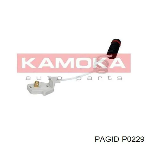 Comprar P0229 HELLA-PAGID Sensor de desgaste de las pastillas de freno delanteras