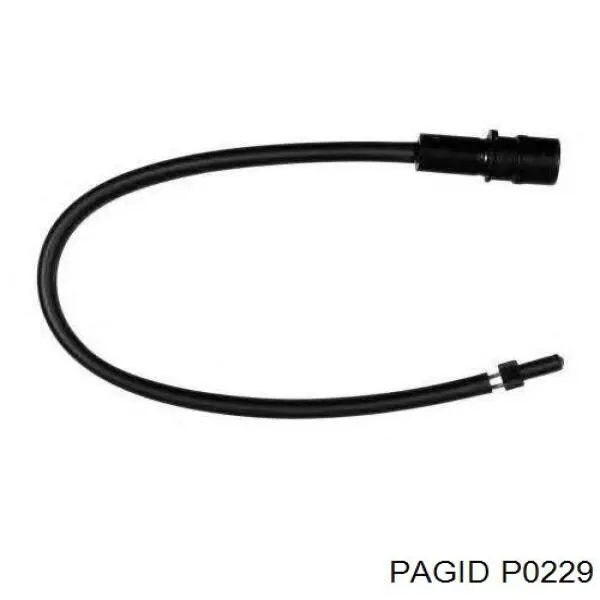 Sensor de desgaste de las pastillas de freno delanteras P0229 HELLA-PAGID