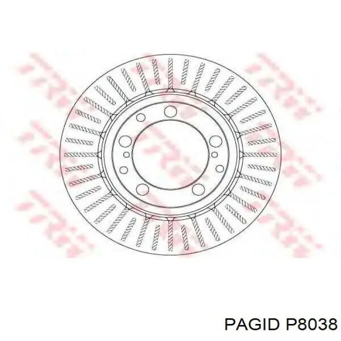 P8038 HELLA-PAGID Sensor de desgaste de las pastillas de freno delanteras
