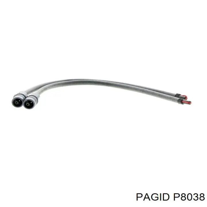 Comprar P8038 HELLA-PAGID Sensor de desgaste de las pastillas de freno delanteras