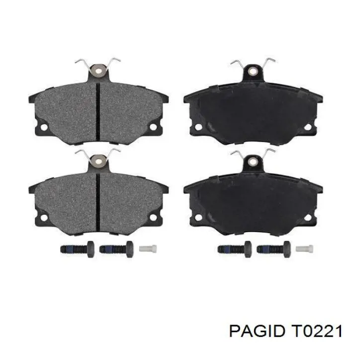 Pastillas de freno delanteras Fiat Tipo 160