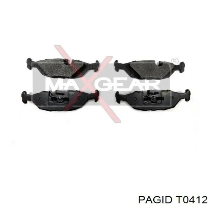 Pastillas de freno traseras BMW 5 E28