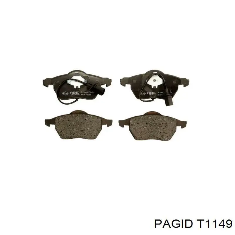 Pastillas de freno delanteras Audi A6 4F2