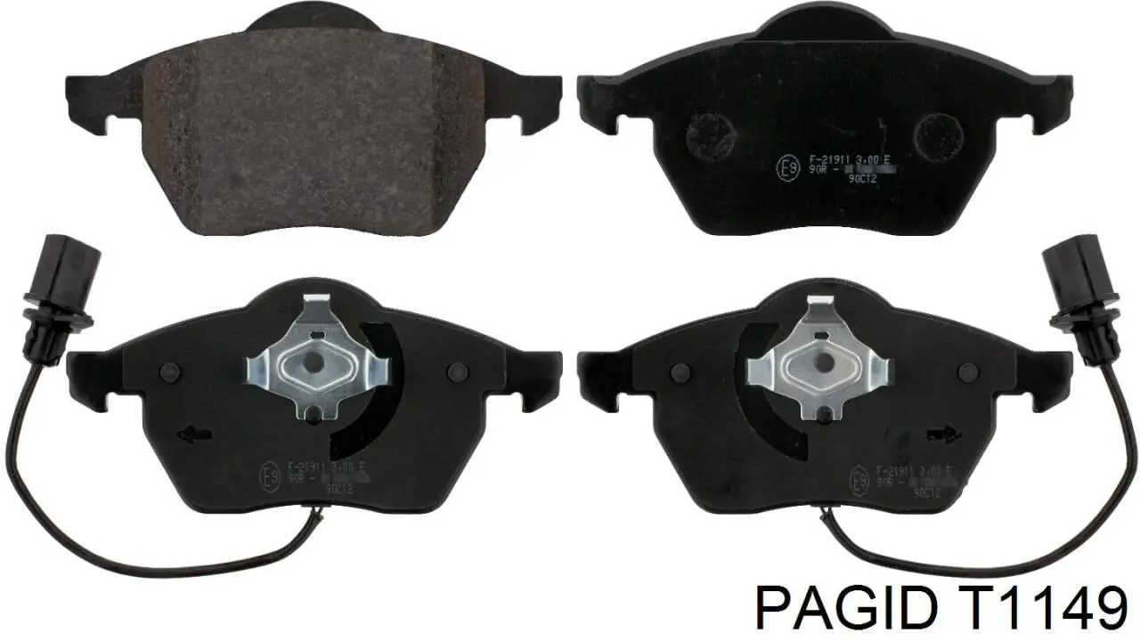 Pastillas de freno delanteras Audi A6 4F2