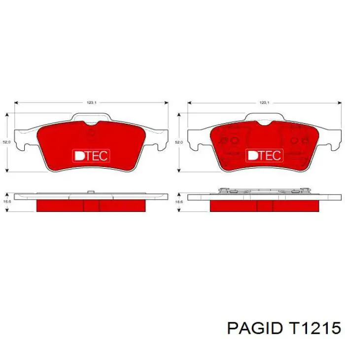 Pastillas de freno traseras Renault Espace 4 JK0