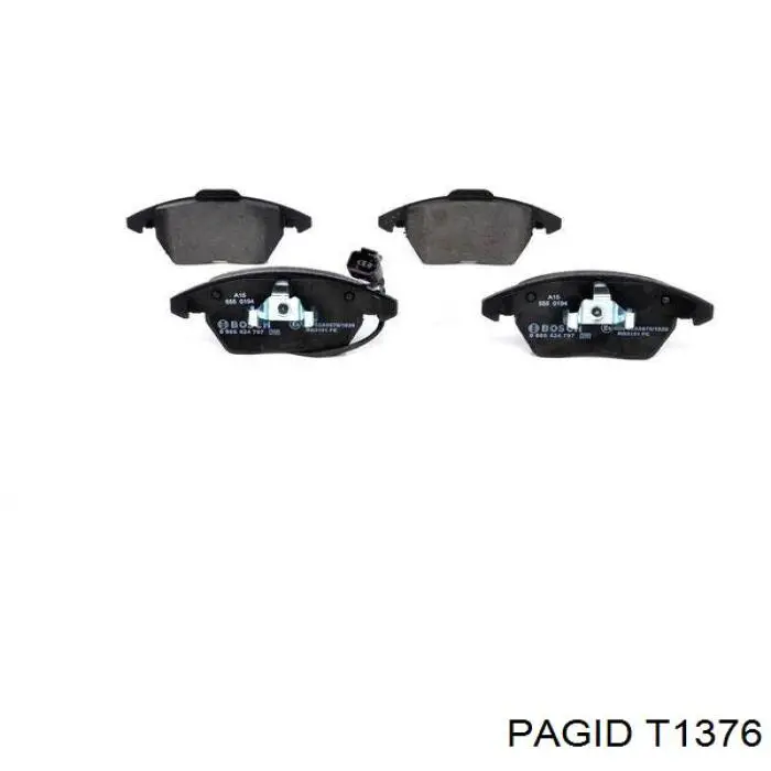 Pastillas de freno delanteras Seat Leon 2 1P1