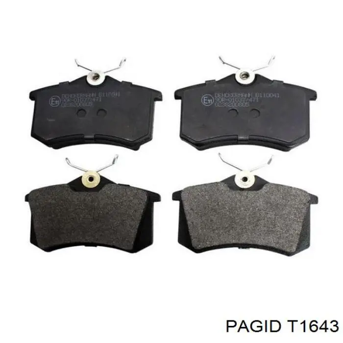 Pastillas de freno traseras Renault Scenic 1 JA0, JA1, FA0