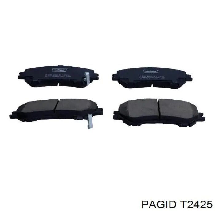 Pastillas de freno delanteras Nissan Qashqai 2 J11