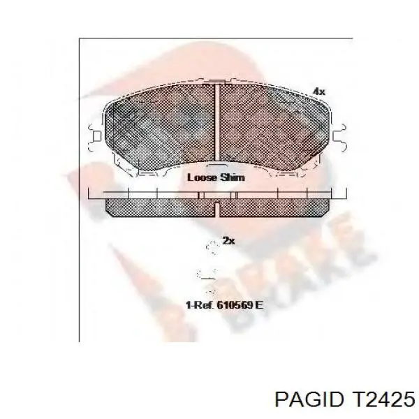 Pastillas de freno delanteras Nissan Qashqai 2 J11