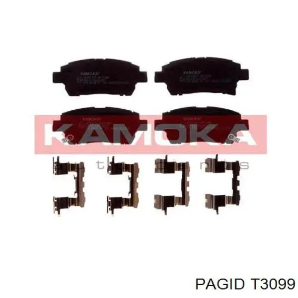 Pastillas de freno delanteras Toyota Prius NHW20