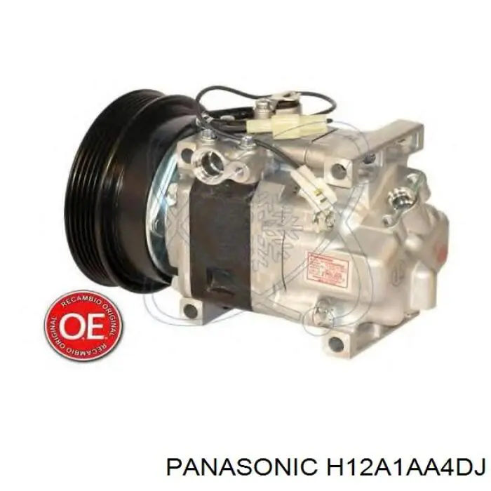 H12A1AA4DJ Panasonic compresor de aire acondicionado