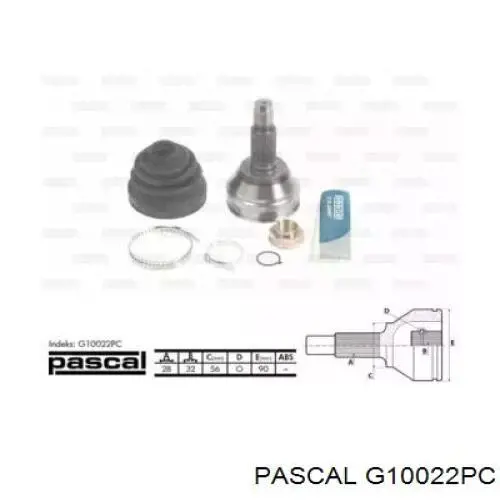Junta homocinética exterior delantera Pascal G10022PC precio, desde 32,87 EUR