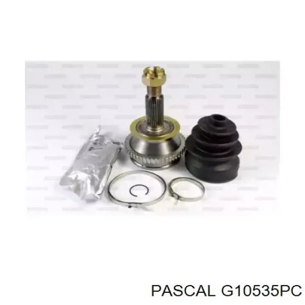 Junta homocinética exterior delantera Pascal G10535PC