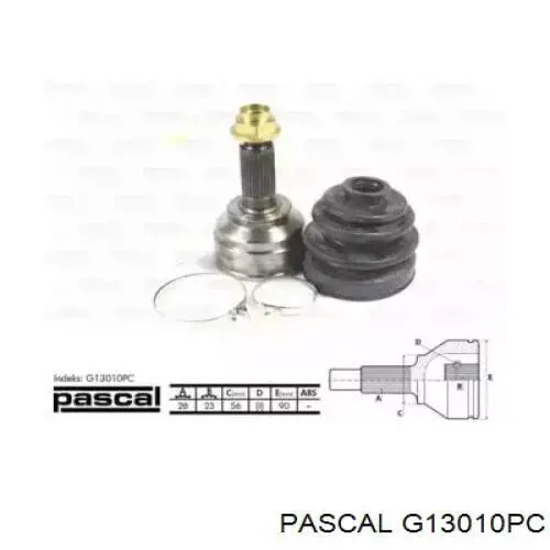 Junta homocinetica G13010PC Pascal