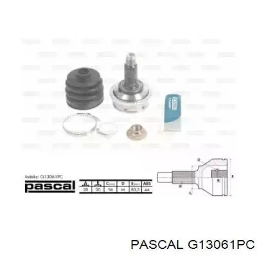 Junta homocinética exterior delantera Pascal G13061PC precio, desde 35,27 EUR