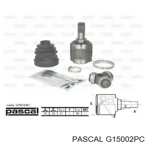 Comprar G15002PC Pascal Junta homocinetica