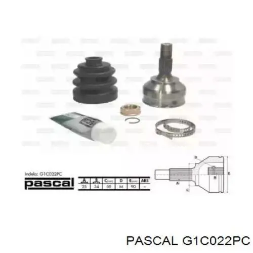 Junta homocinética exterior delantera Peugeot 208 CA, CC