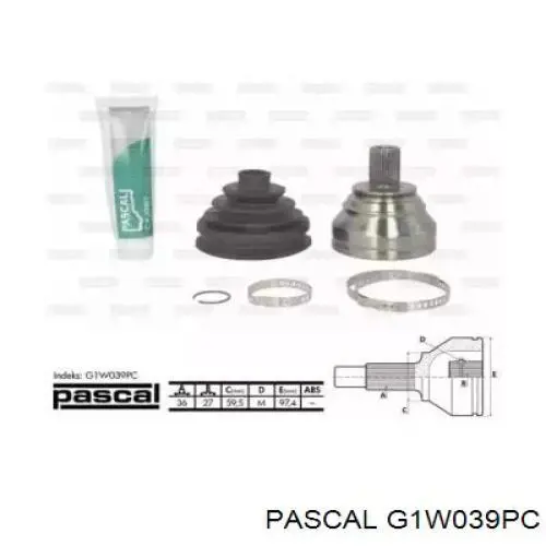 Comprar G1W039PC Pascal Junta homocinetica