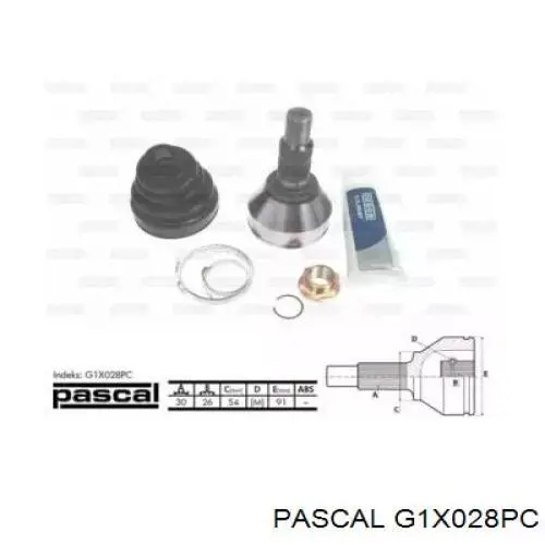Comprar G1X028PC Pascal Junta homocinetica