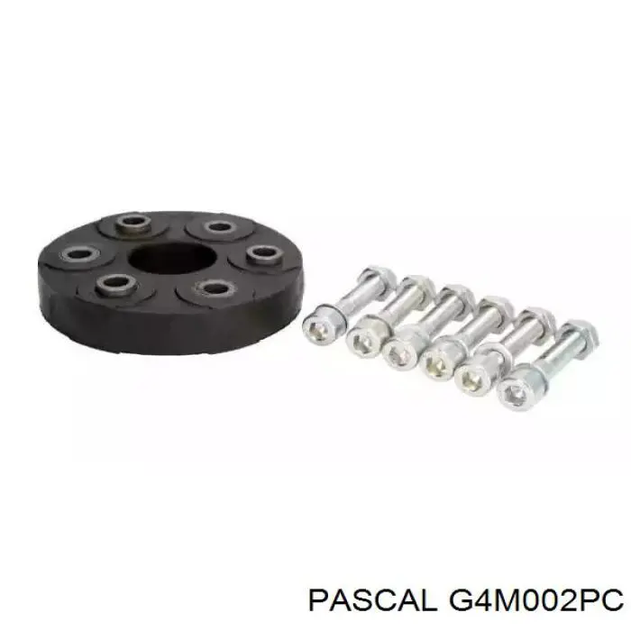 G4M002PC Pascal articulación, árbol longitudinal, trasera