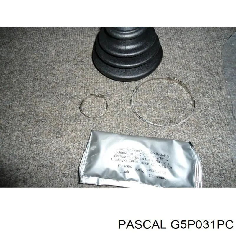 G5P031PC Pascal fuelle, árbol de transmisión delantero exterior