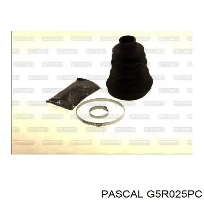 G5R025PC Pascal fuelle, árbol de transmisión delantero exterior