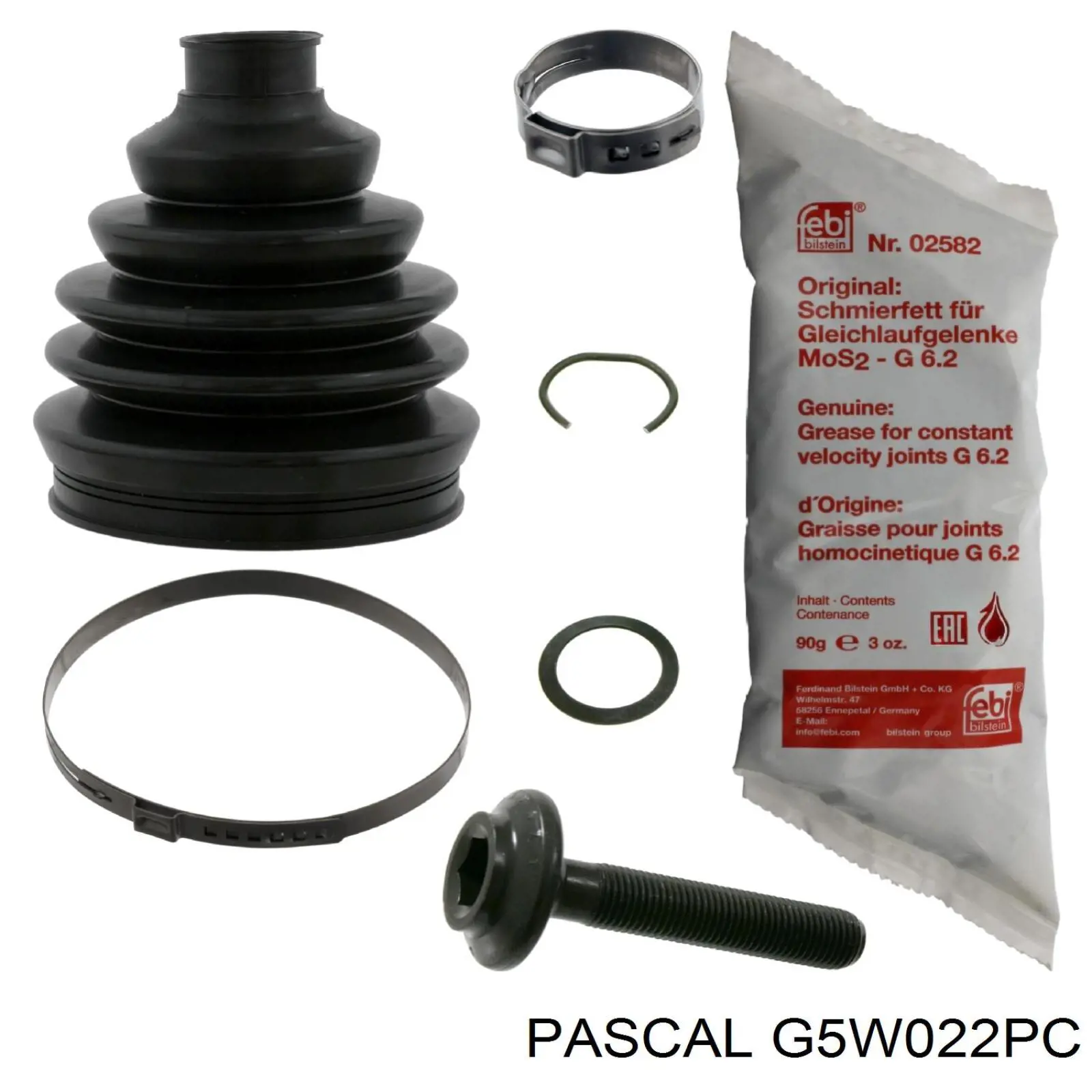 Comprar G5W022PC Pascal Fuelle de palier delantero exterior