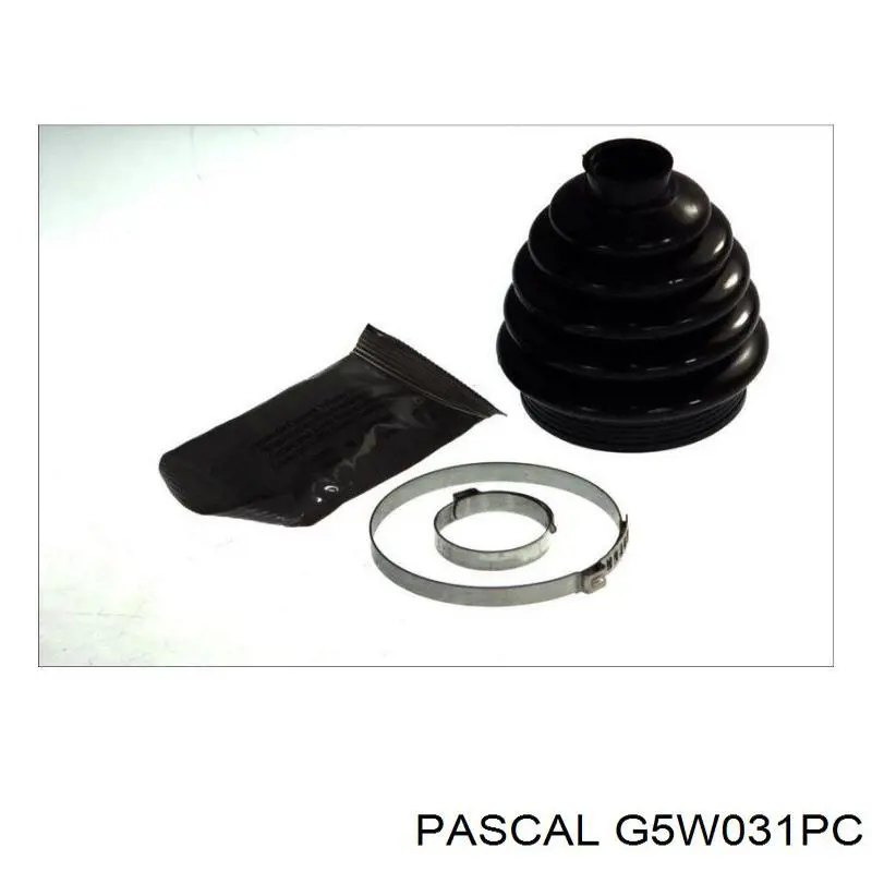 G5W031PC Pascal fuelle, árbol de transmisión trasero exterior