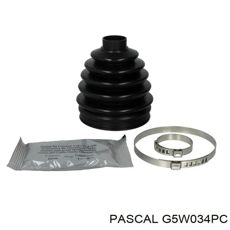 G5W034PC Pascal Fuelle transmisión delantero exterior