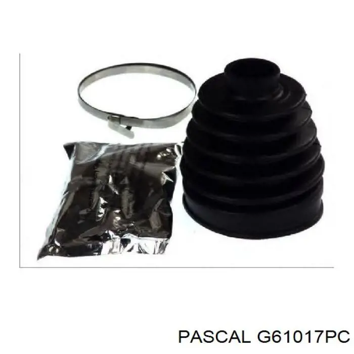 G61017PC Pascal fuelle, árbol de transmisión trasero interior