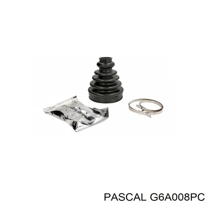 G6A008PC Pascal fuelle, árbol de transmisión delantero interior