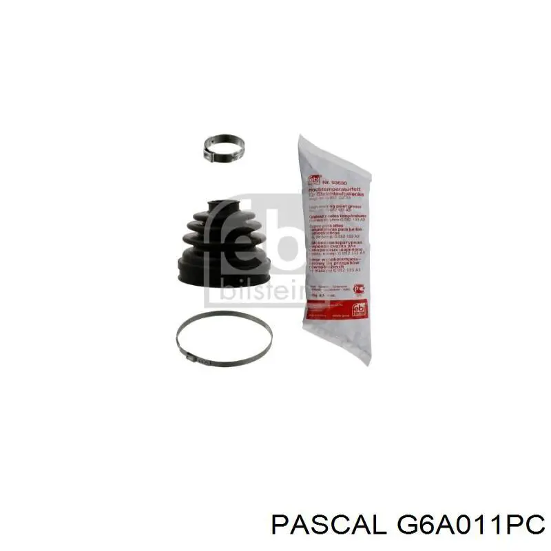 G6A011PC Pascal fuelle, árbol de transmisión delantero interior