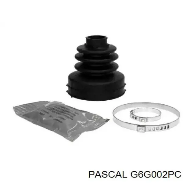 G6G002PC Pascal Fuelle, junta homocinética interna izquierda del semieje delantero