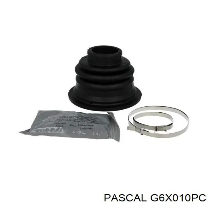 G6X010PC Pascal fuelle, árbol de transmisión delantero interior izquierdo
