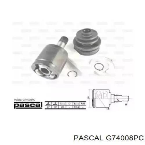 Comprar G74008PC Pascal Junta homocinética interna delantera