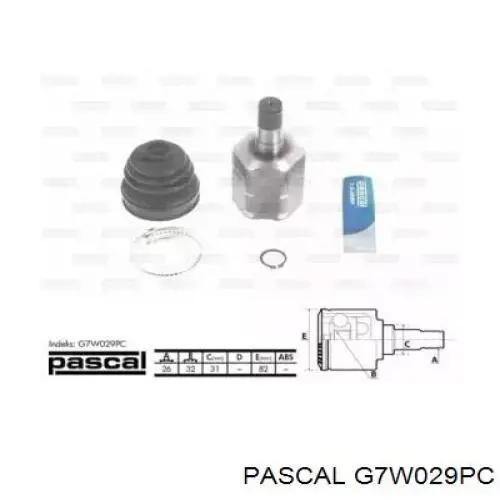 Comprar G7W029PC Pascal Junta homocinética interna delantera