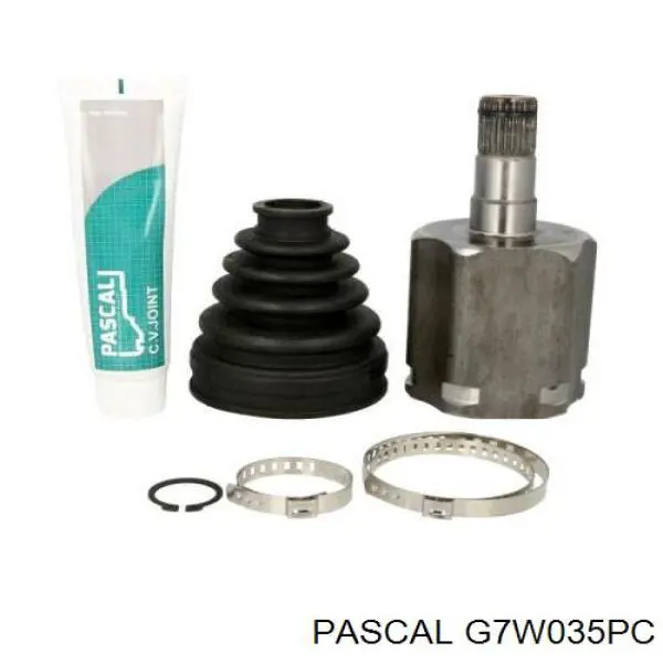 Junta homocinética interna delantera G7W035PC Pascal