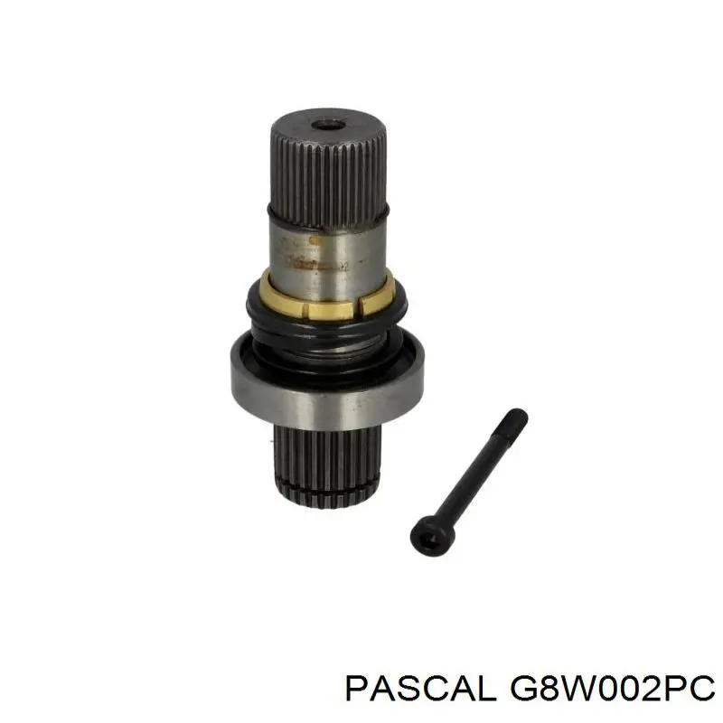 G8W002PC Pascal semieje de transmisión intermedio