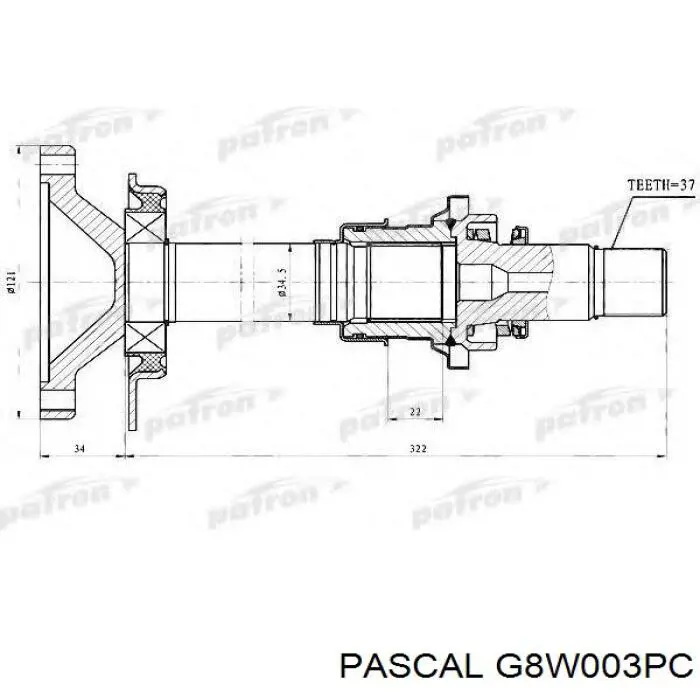 Comprar G8W003PC Pascal 