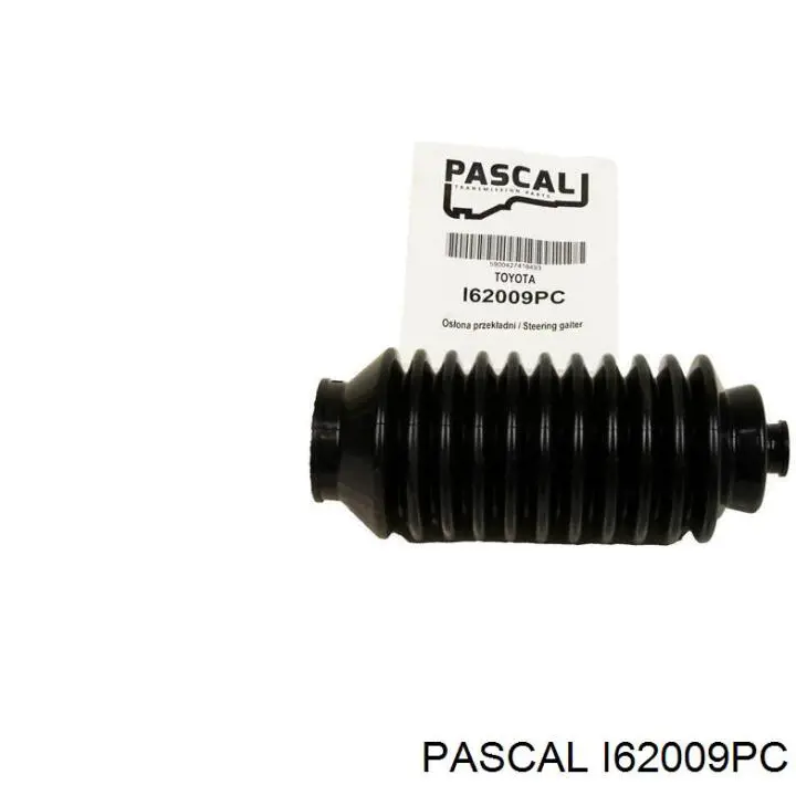 I62009PC Pascal bota de direccion derecha (cremallera)
