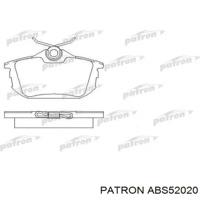 ABS52020 Patron sensor abs delantero