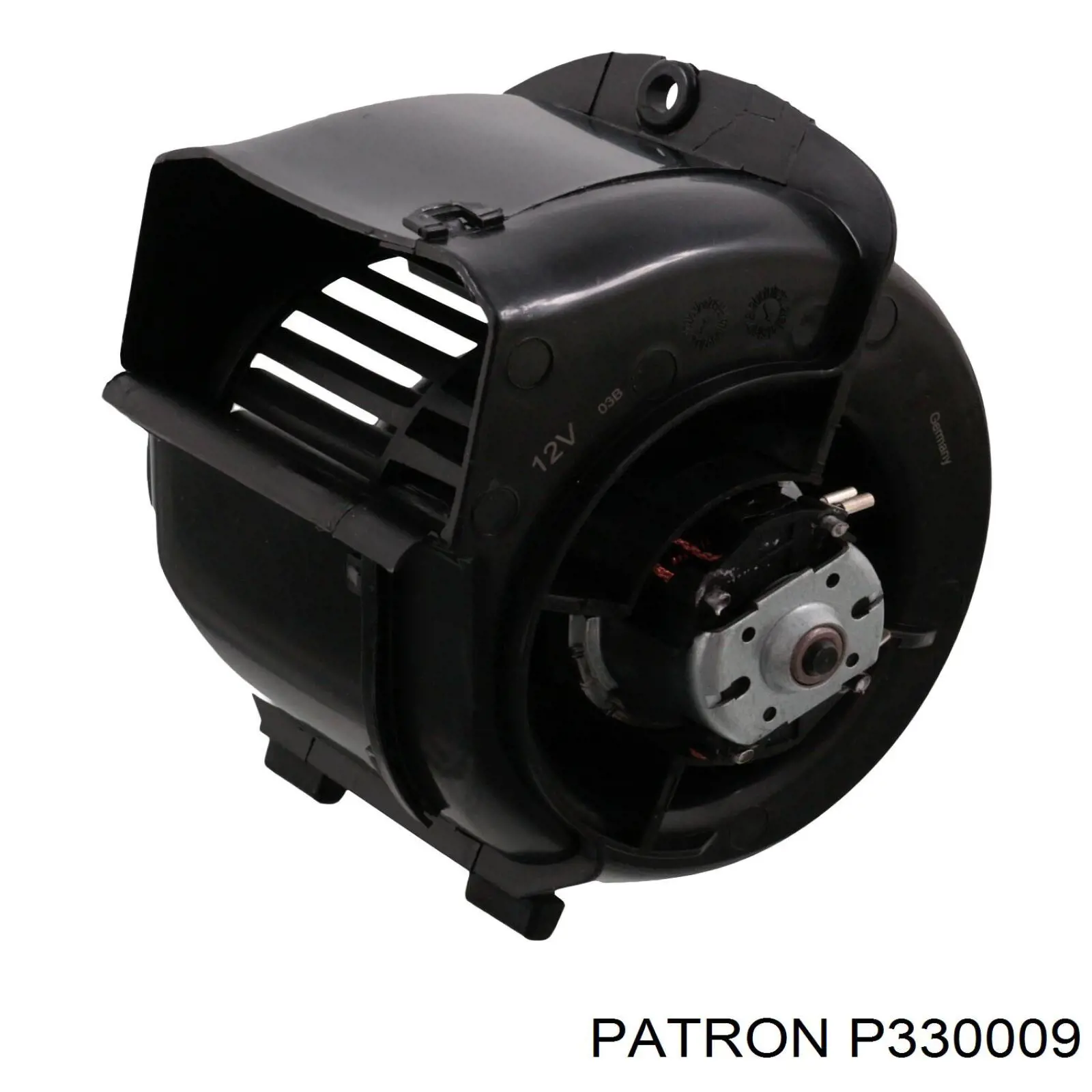 P330009 Patron motor eléctrico, ventilador habitáculo