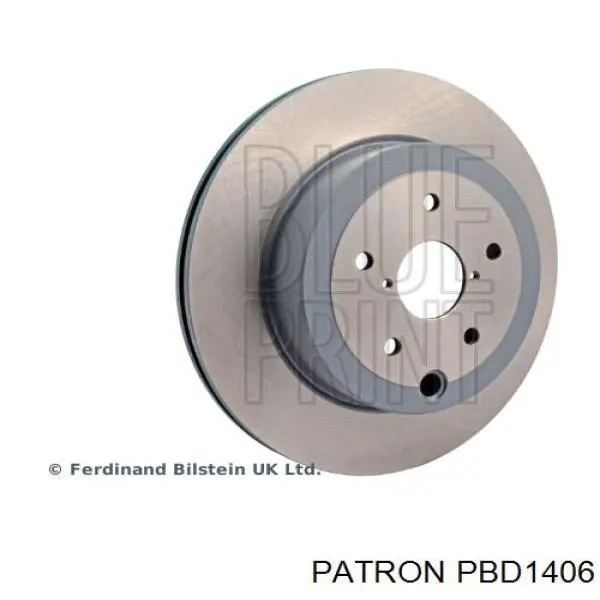 PBD1406 Patron disco de freno trasero