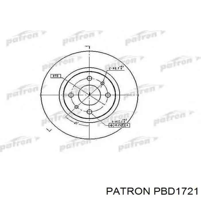 Freno de disco delantero Seat 600