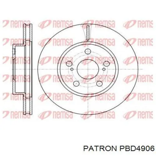 Freno de disco delantero Toyota Prius NHW20